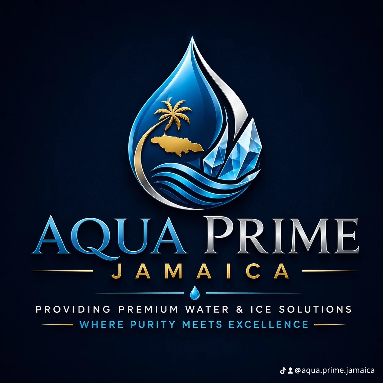 Aqua Prime Jamaica original brand mark